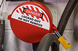 T-Handle Ball Valve Lockout Tagout Device