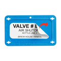Plastic Valve Tags