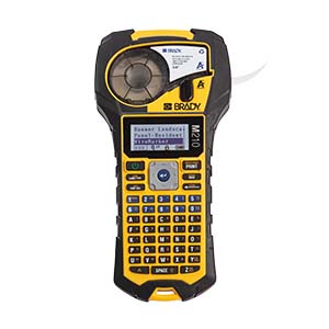 Una impresora de etiquetas de un solo color.