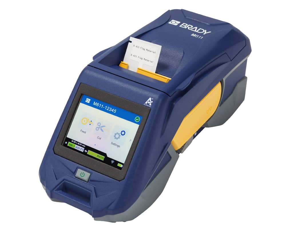 La impresora portátil M611 de Brady.