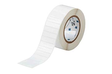 Un rollo de etiquetas de código de barras