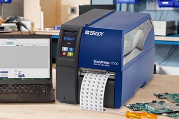 Impresora industrial de etiquetas BradyPrinter i7100 300dpi