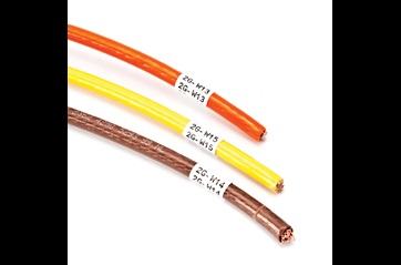 Etiquetas envolventes para alambre